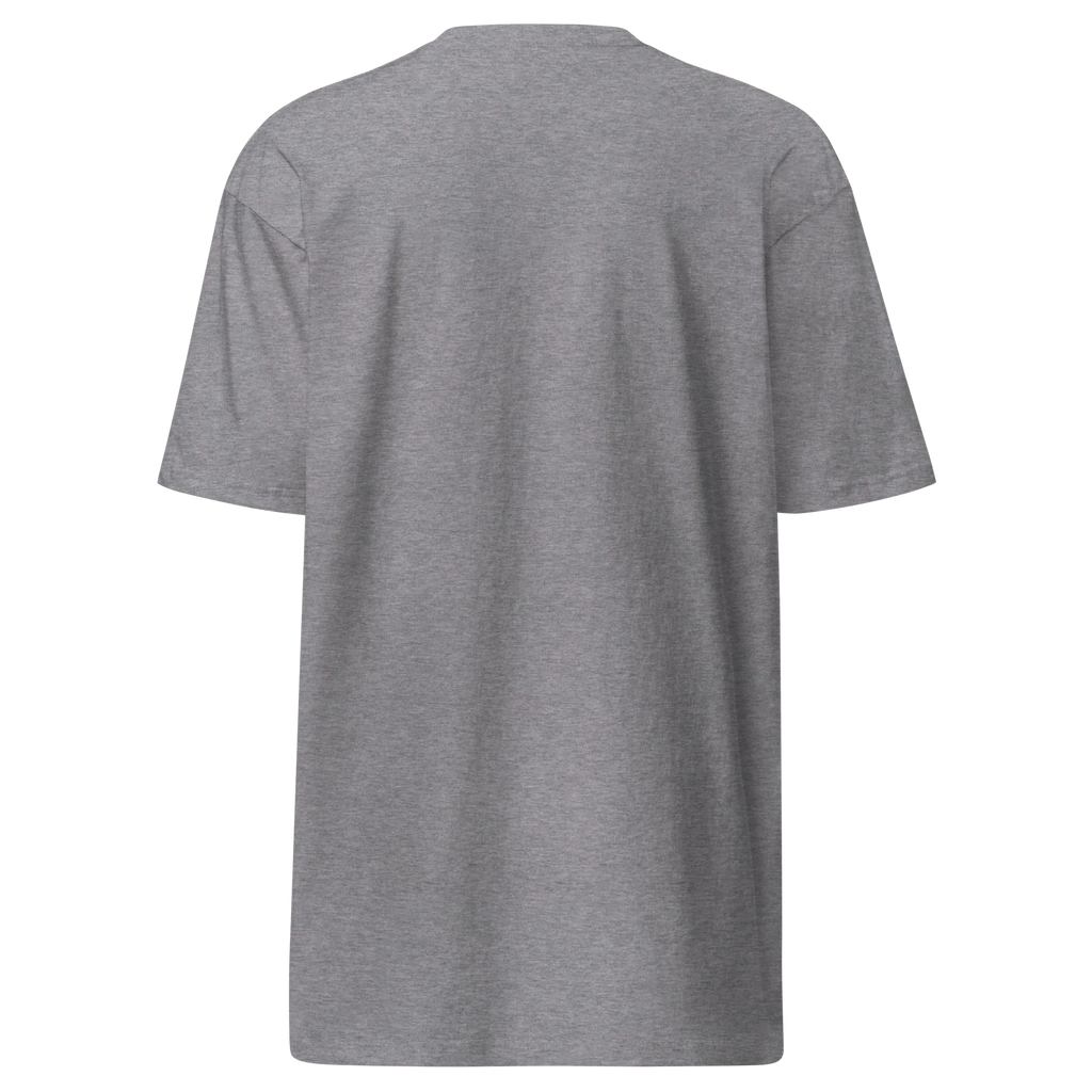 Trader Id Day Trader mens premium heavyweight embroidered t-shirt boxy fit male trading clothing