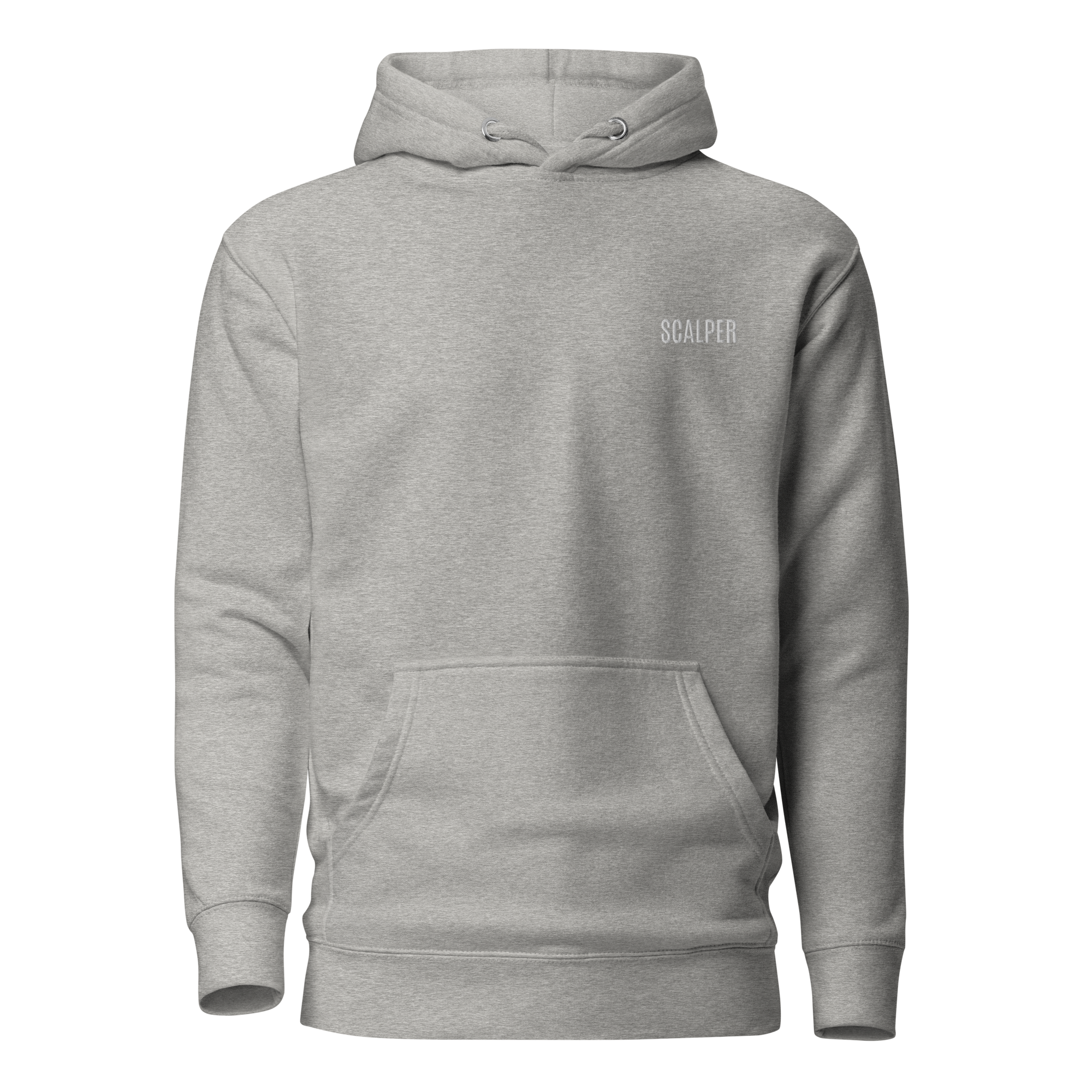 Trader Id Scalper unisex premium embroidered pullover hoodie minimalism style trading streetwear clothing