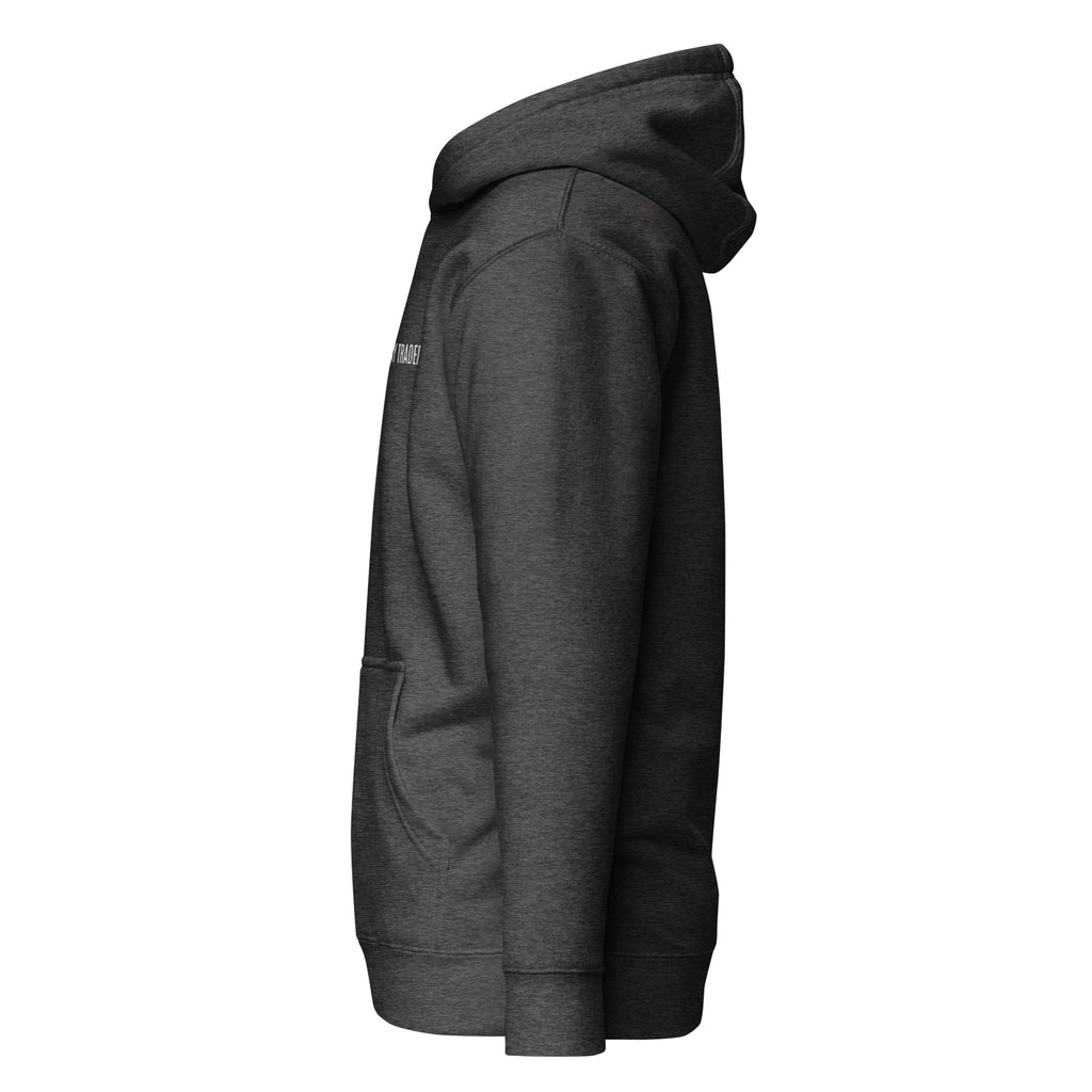 Trader Id Day Trader unisex premium embroidered pullover hoodie minimalism style trading streetwear clothing