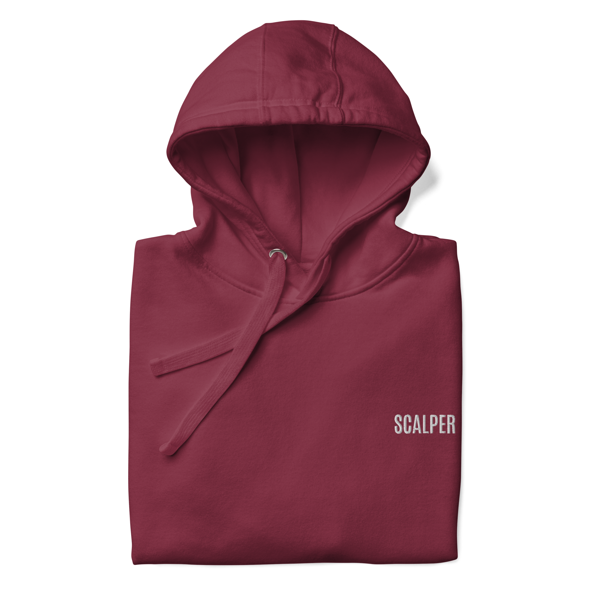 Trader Id Scalper unisex premium embroidered pullover hoodie minimalism style trading streetwear clothing