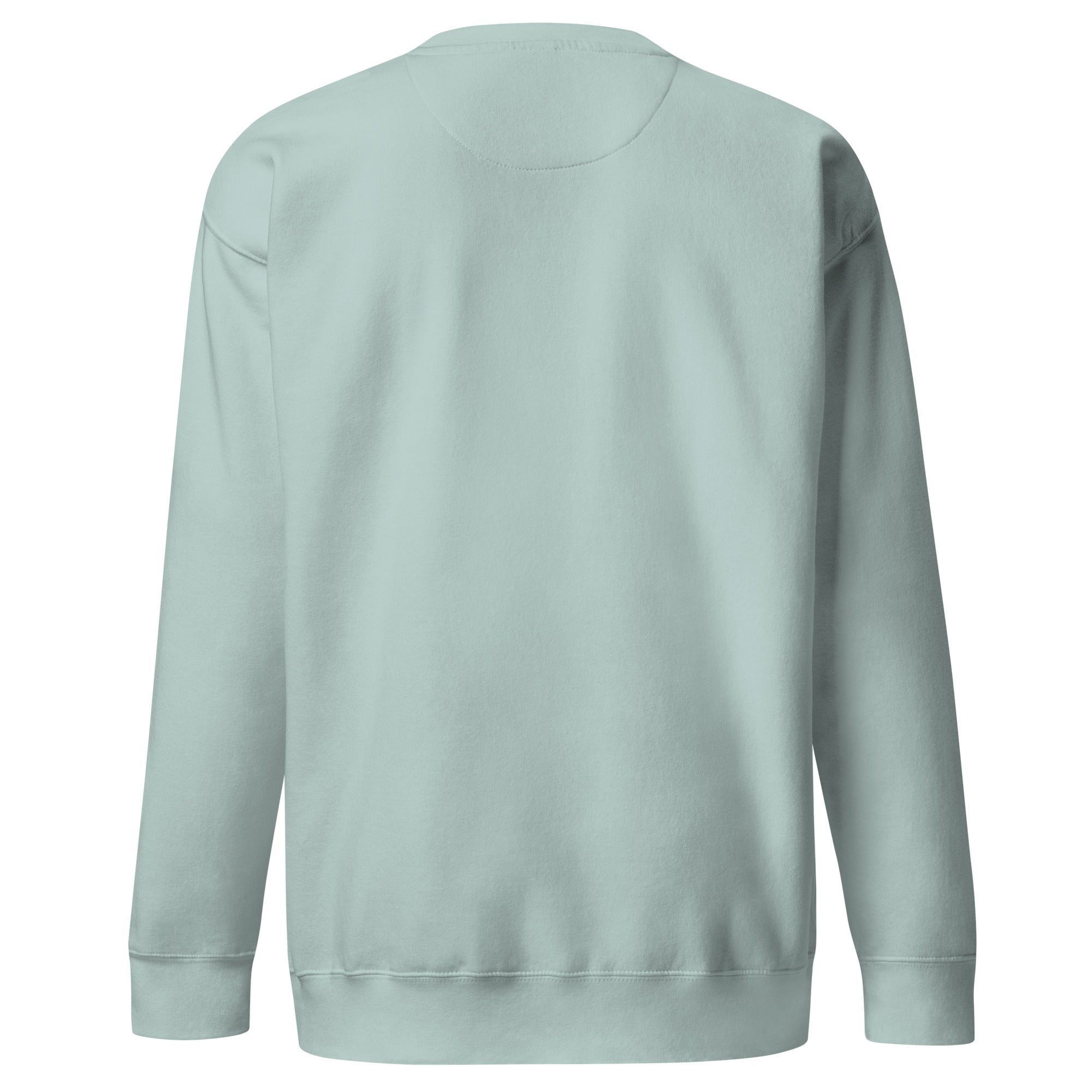 Trader Id Investor unisex premium embroidered crewneck sweatshirt minimalism style trading streetwear clothing
