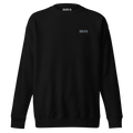 Trader Id Scalper unisex premium embroidered crewneck sweatshirt minimalism style trading streetwear clothing