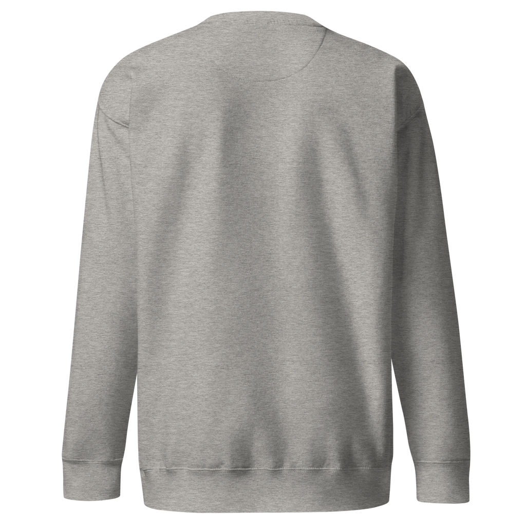 Trader Id Scalper unisex premium embroidered crewneck sweatshirt minimalism style trading streetwear clothing