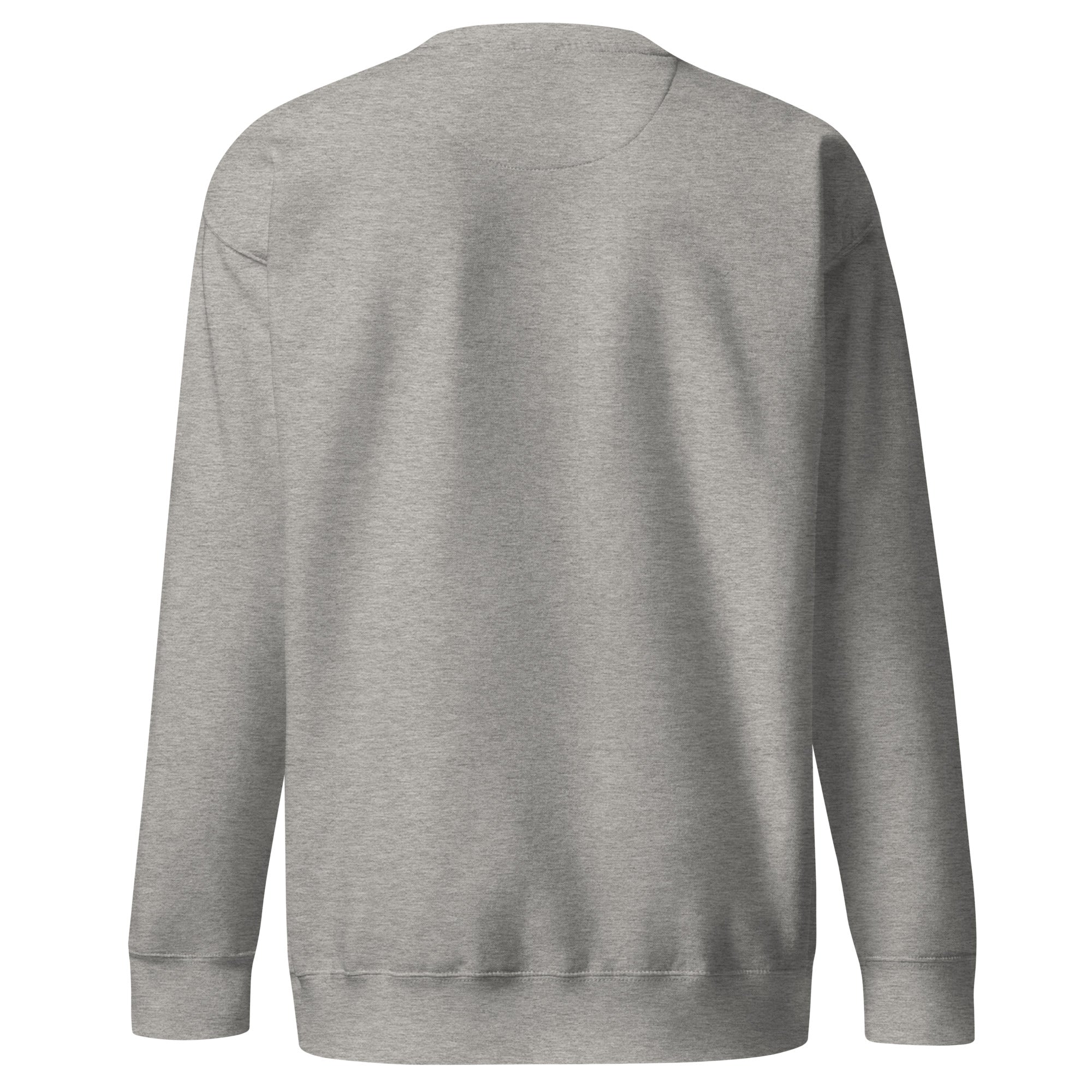 Trader Id Investor unisex premium embroidered crewneck sweatshirt minimalism style trading streetwear clothing