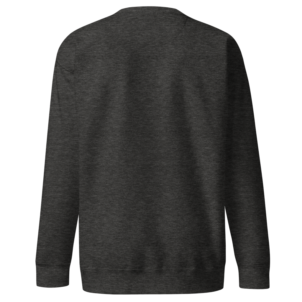 Trader Id Scalper unisex premium embroidered crewneck sweatshirt minimalism style trading streetwear clothing