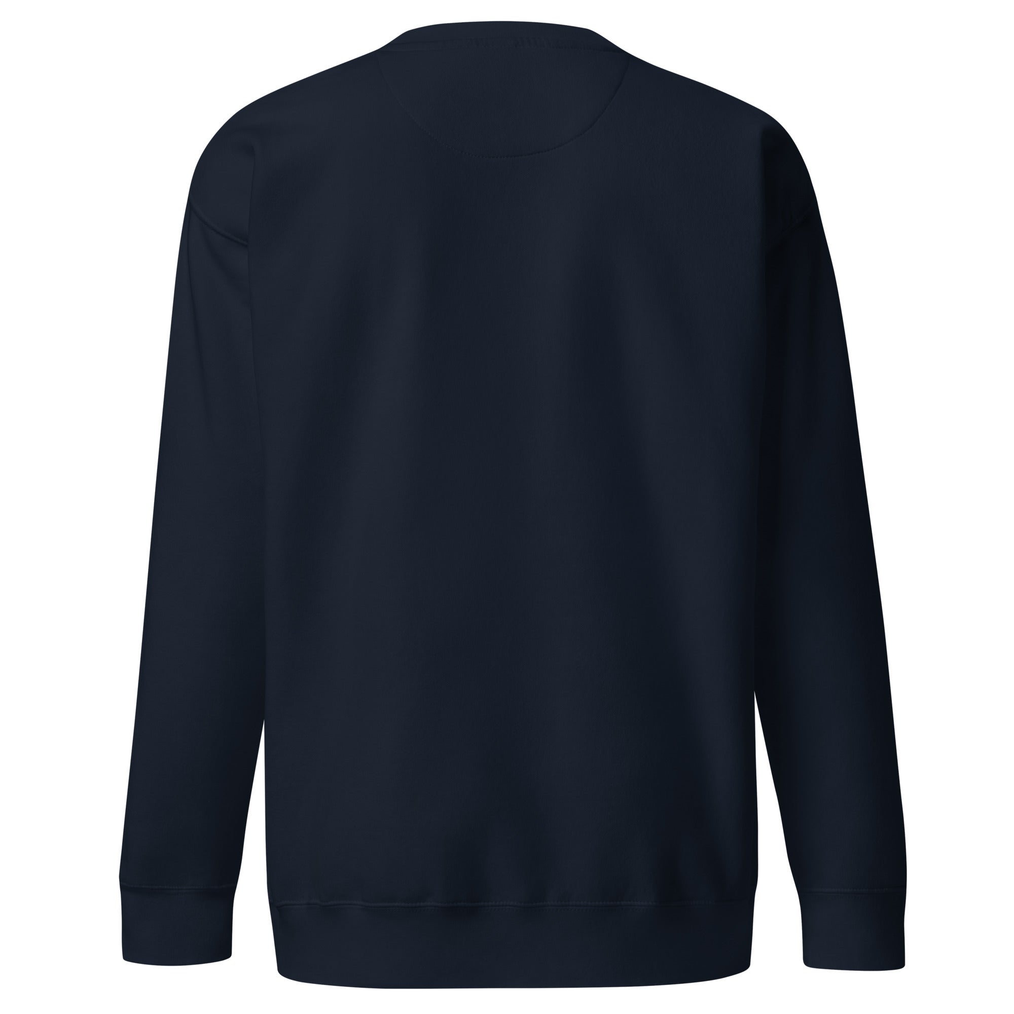 Trader Id Investor unisex premium embroidered crewneck sweatshirt minimalism style trading streetwear clothing