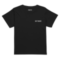 Trader Id Day Trader womens high-waisted embroidered t-shirt minimalism style female trading clothing